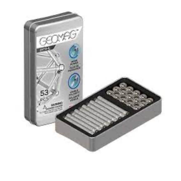 NWOT Geomag PRO-L Set Magnetic Construction 53 Pcs - Picture 4 of 6